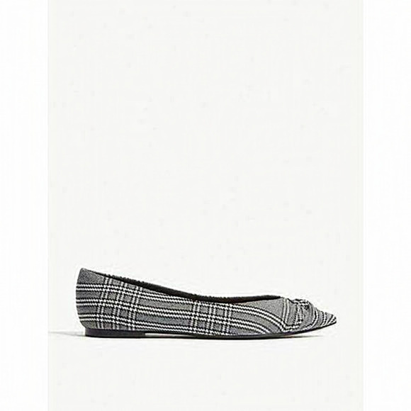 Maje Shoes - Maje Prince De Galles Checked Flats In Carreaux Size‎ 7